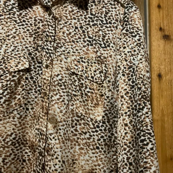 Animal Print Blouse - Picture 3 of 6